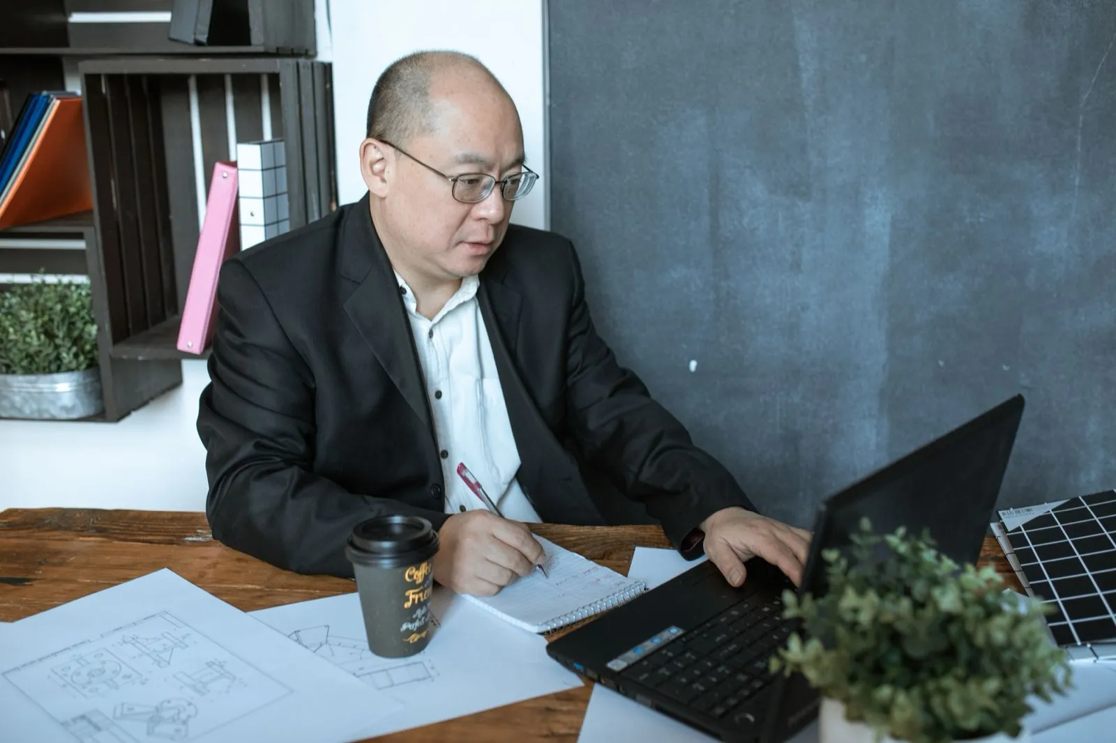 A corporate secretary working through statutory filings